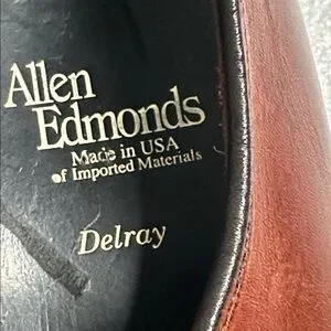 Allen Edmonds Delroy Rich Brown Leather lace up dress Oxfords shose size 10.5 Allen Edmonds | Shoes | Allen Edmonds Delroy Rich Brown  main image 3